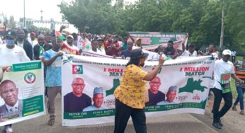 Why we held one-million-man march for Peter Obi in Nasarawa – Coalition