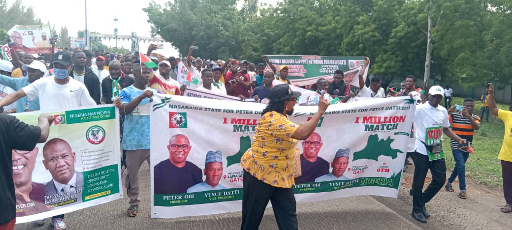 Why we held one-million-man march for Peter Obi in Nasarawa – Coalition