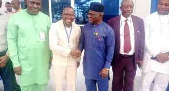 FUHSO VC, Ujah visits New Vision Institute Otukpo