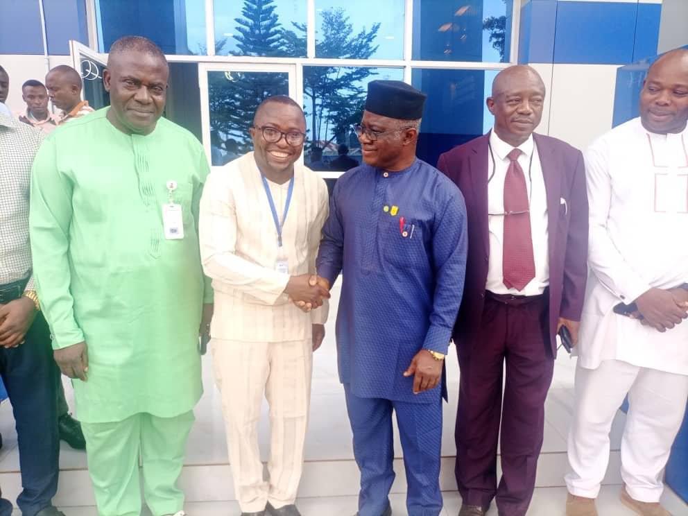 FUHSO VC, Ujah visits New Vision Institute Otukpo