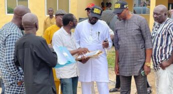 James Oche inspects, expresses satisfaction with work on second health care centre in Ado Zone B