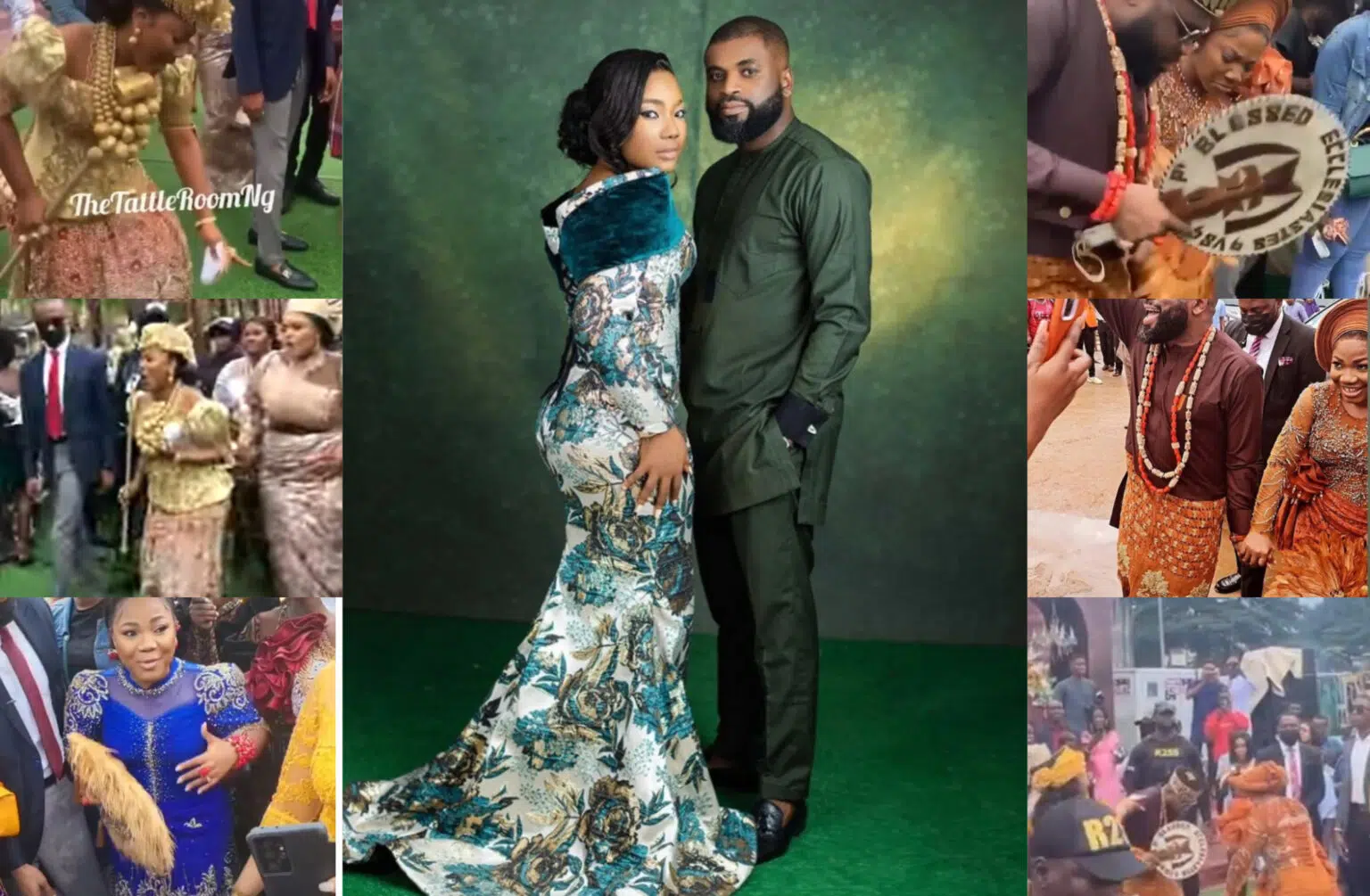 Mercy Chinwo’s traditional marriage shuts down Port Harcourt (Photos)