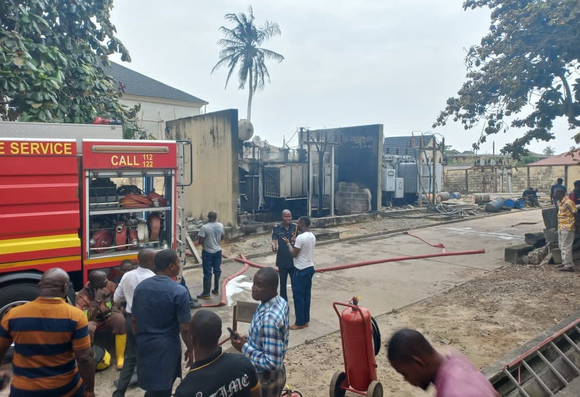 Fire razes EKEDC Lagos Island station