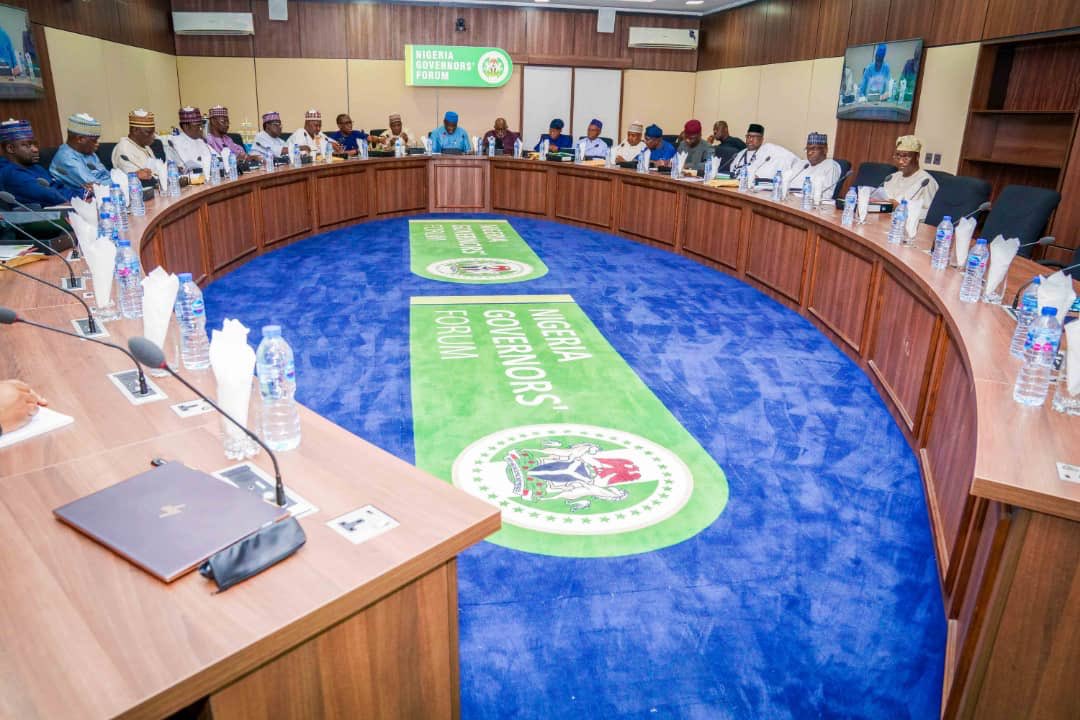 Buhari ‘missing’ as governors meet at Aso Rock