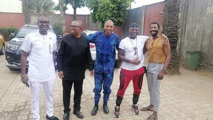 Peter Obi visits Femi Kuti after supporters allegedly threatened to burn down Fela Shrine