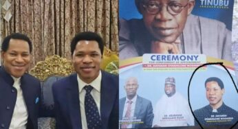 Did Pastor Chris Oyakhilome suspend nephew for endorsing Tinubu?