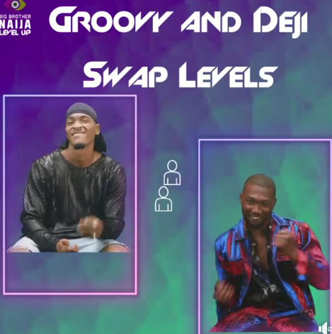 BBNaija: Deji swaps Level with Groovy