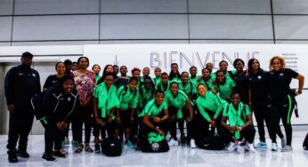 Nigeria vs US Friendlies: Super Falcons arrive Kansas City