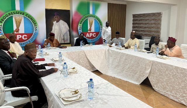 2023 election: Tinubu meets APC governors, Oshiomhole in Lagos