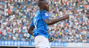 Osimhen, Kvaratskhelia shine as Napoli thrash Monza 4-0