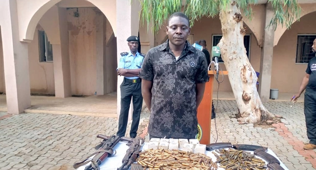 Retired soldier caught supplying bandits ammunition