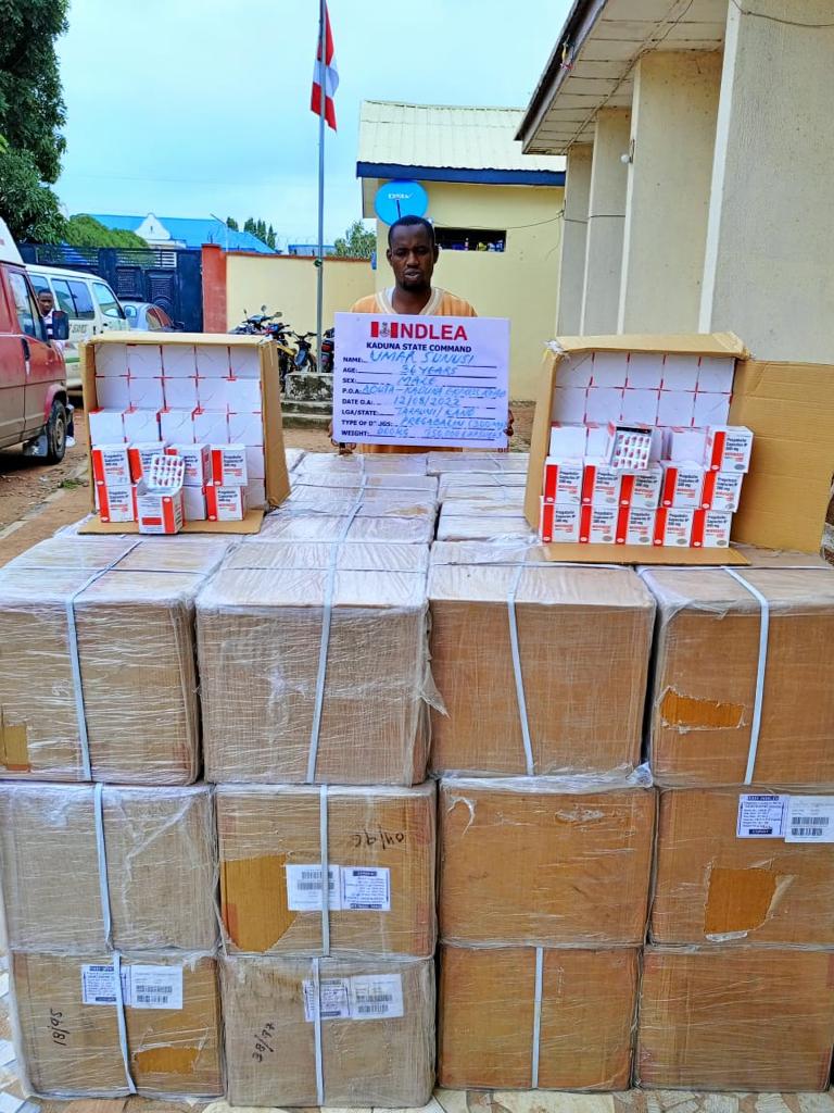 NDLEA intercepts 2.3million tabs of opioids going to 7 Northern states