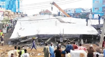 7 people rescued, several others trapped as 3-storey building collapses in Kano