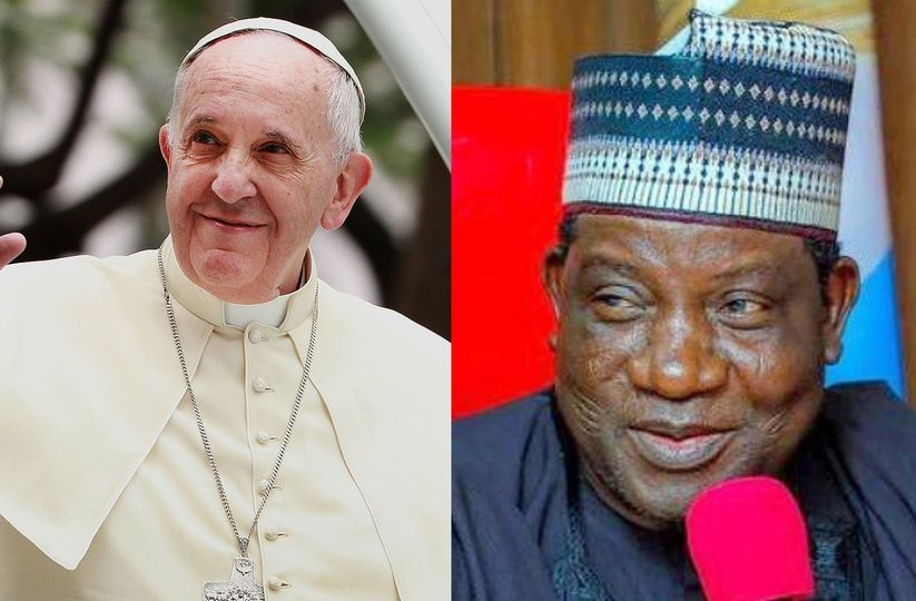 Catholic Church finally forgives Lalong for ‘comment’ against Pope