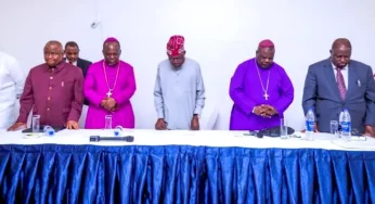 2023: Shettima not a threat to Christians – Tinubu tells Bishops