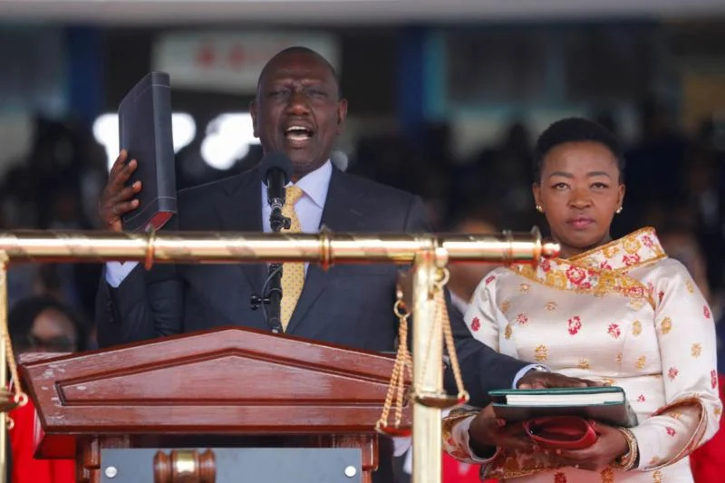 William Ruto takes oath of office as Kenya’s president amid jubilation