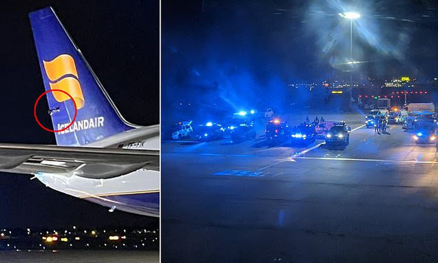 Two planes collide at London airport