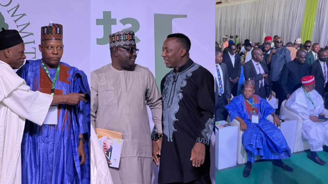 Why are you sitting here? Sowore confronts Shettima for taking over Tinubu’s seat