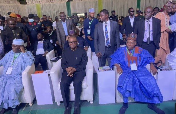 BREAKING: 2023: Tinubu missing as presidential candidates sign peace pact