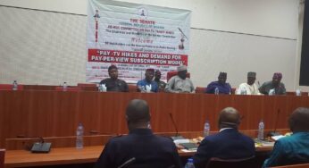 Senate holds public hearing on Sen Abba Moro’s motion on pay TV tariff hike