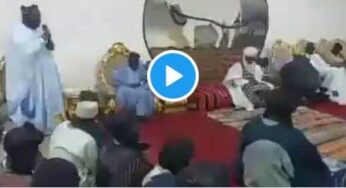 Watch moment Tinubu’s aide woke him from sleep at an event [Video]