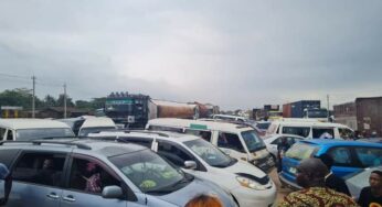 ASUU Strike: Commuters stranded as students block Lagos-Ibadan expressway