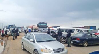 ASUU strike: How angry students shut down Lagos-Ibadan Expressway
