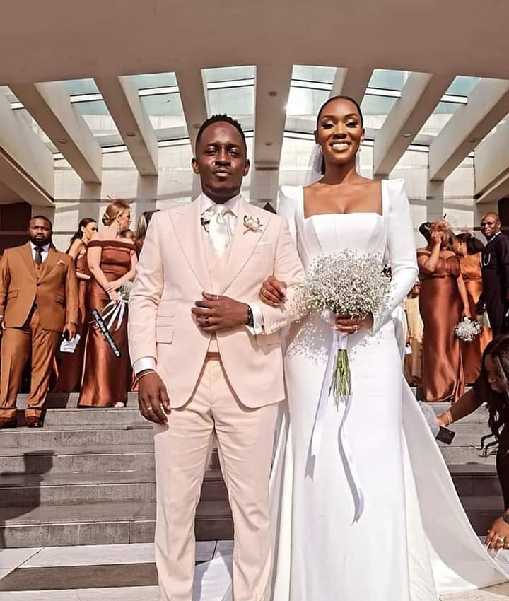 Rapper, MI Abaga weds fiancée, Eniola Mafe (Photos)