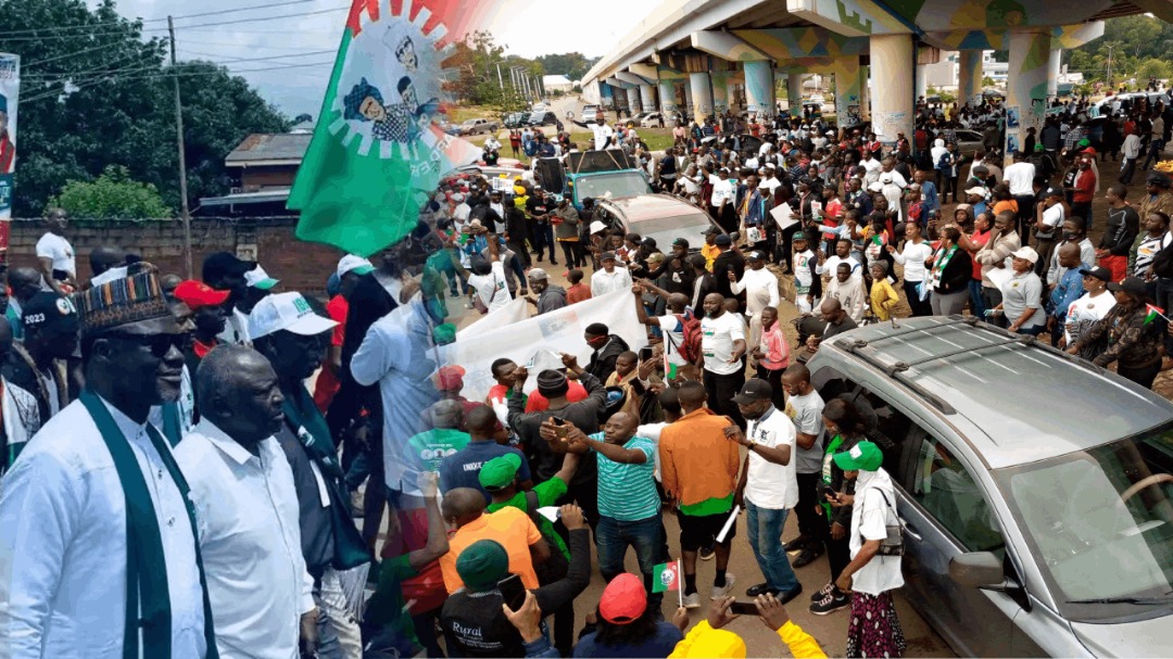 Prophet Isa El-Buba leads mega rally in support of Peter Obi in Jos (Video)