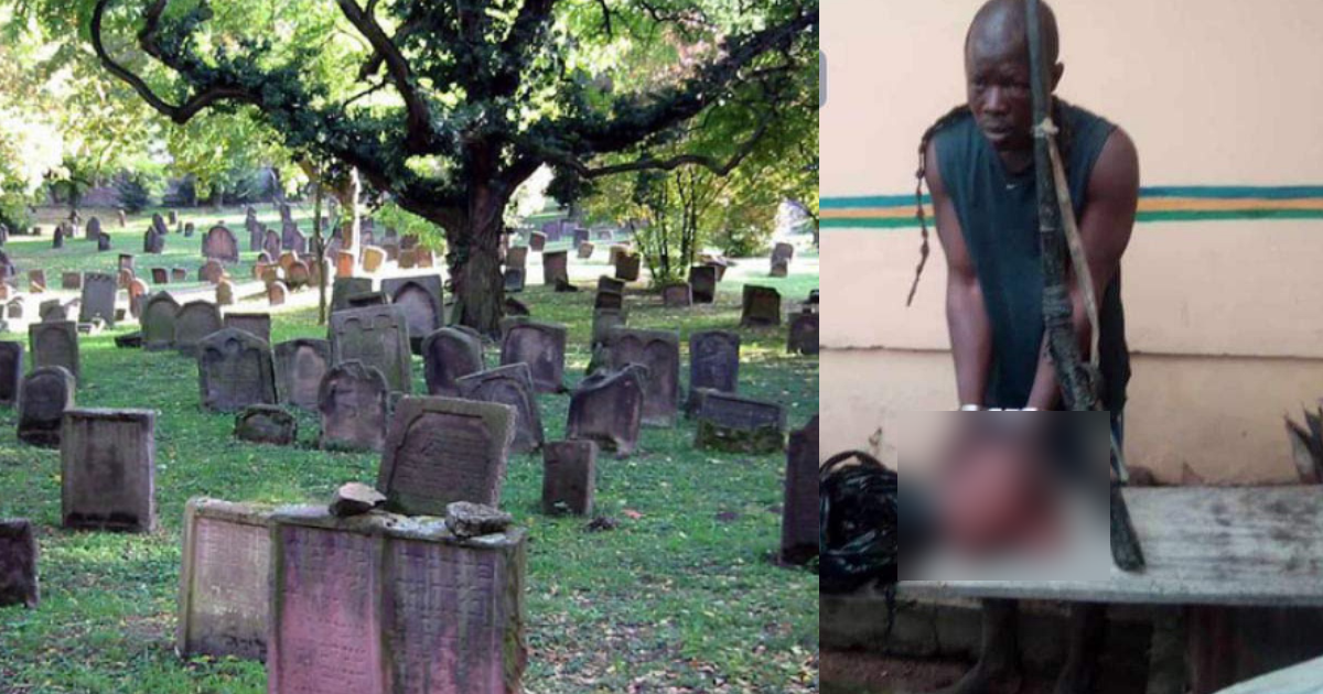 Ismail Adewuyi: Man storms cemetery, removes corpse’s head, intestines