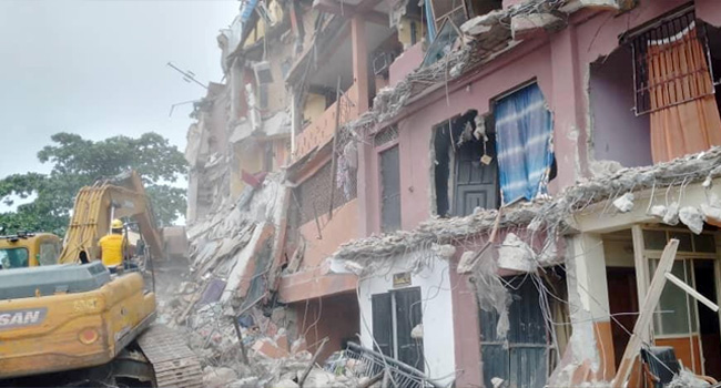 Four dead, others injured as another three-storey building collapses in Lagos