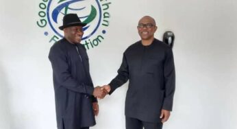 Peter Obi visits Jonathan