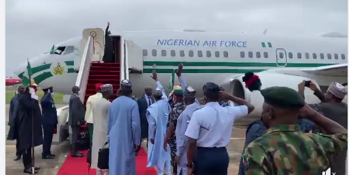 Buhari departs Nigeria for last UN General Assembly as President (Photos)