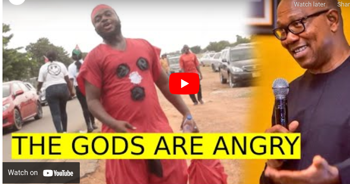 Chief Priest delivers message from the gods about Peter Obi (Video)
