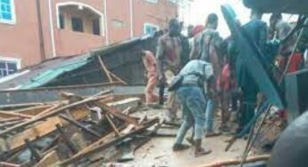 Two bodies recovered from collapsed 7-storey building in Lagos