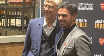 Wenger returns to Arsenal, Arteta reacts