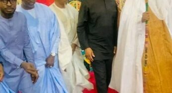 PHOTOS NEWS: Emir of Kano welcomes Peter Obi