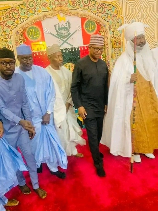 PHOTOS NEWS: Emir of Kano welcomes Peter Obi