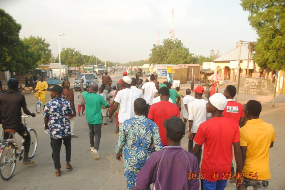 Peter Obi’s rally rocks Gwoza in Borno State (Video)