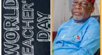 World Teachers Day: Sen. Abba Moro greets teachers