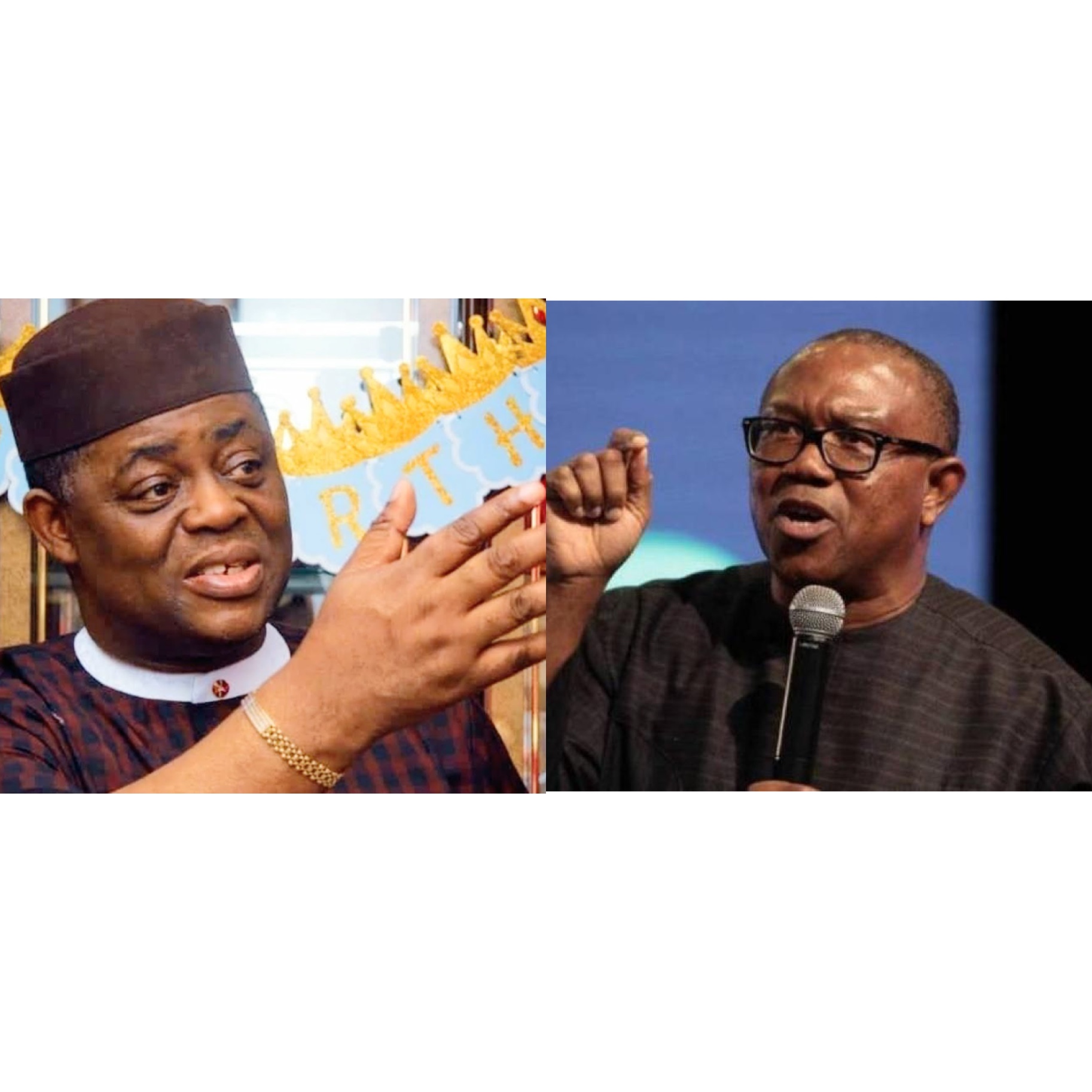 FFK attacks Peter Obi over statements on other party’s presidential spokespersons