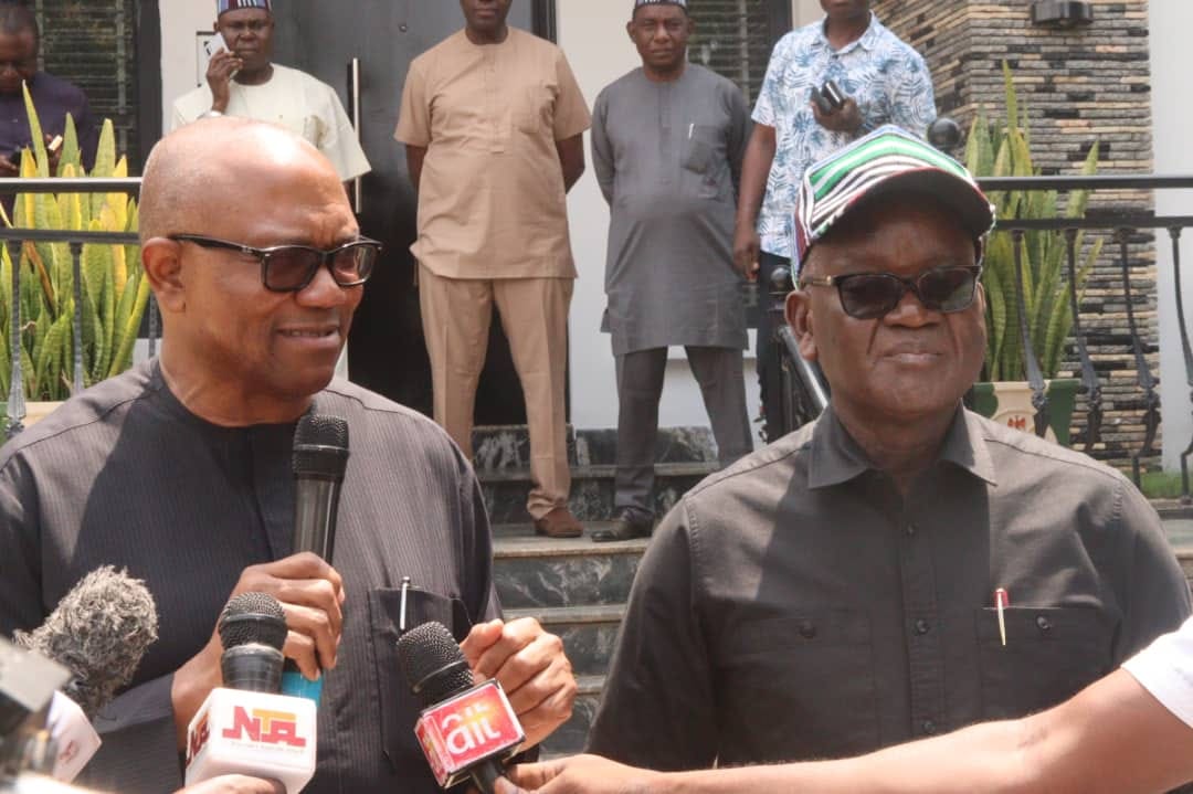Why I won’t work for Peter Obi – Governor Ortom