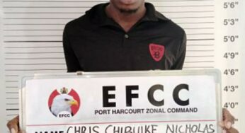 EFCC convicts four internet fraudsters in Port Harcourt (Photos)