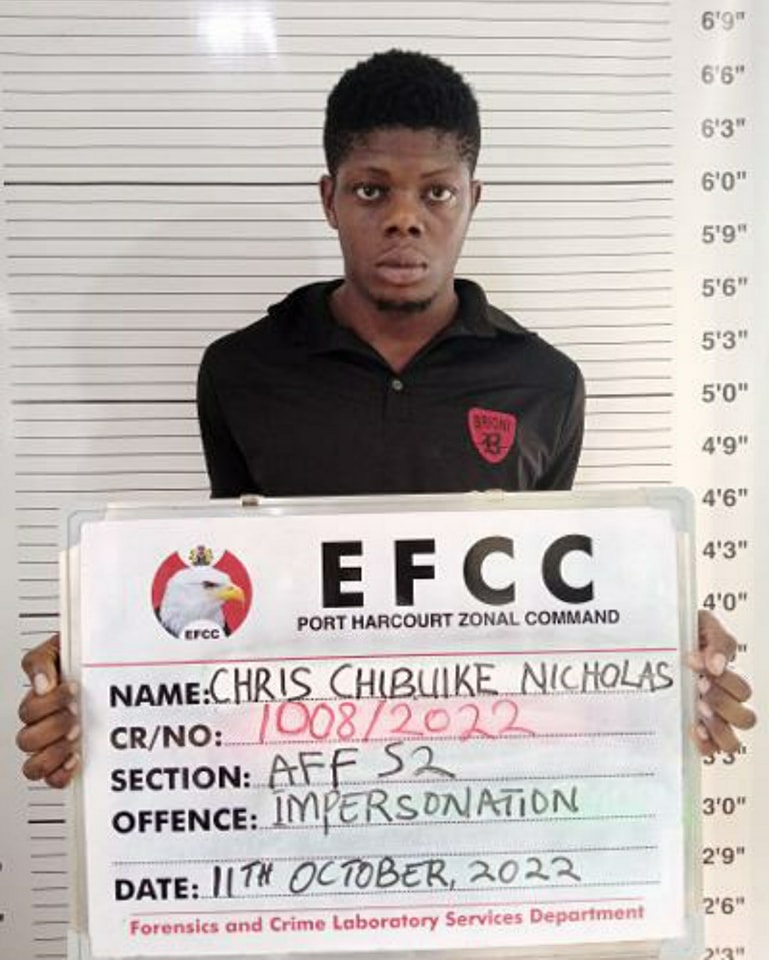 EFCC convicts four internet fraudsters in Port Harcourt (Photos)