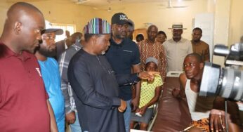 Uba visits victms of herdsmen attack in BSUTH, wishes them speedy recovery