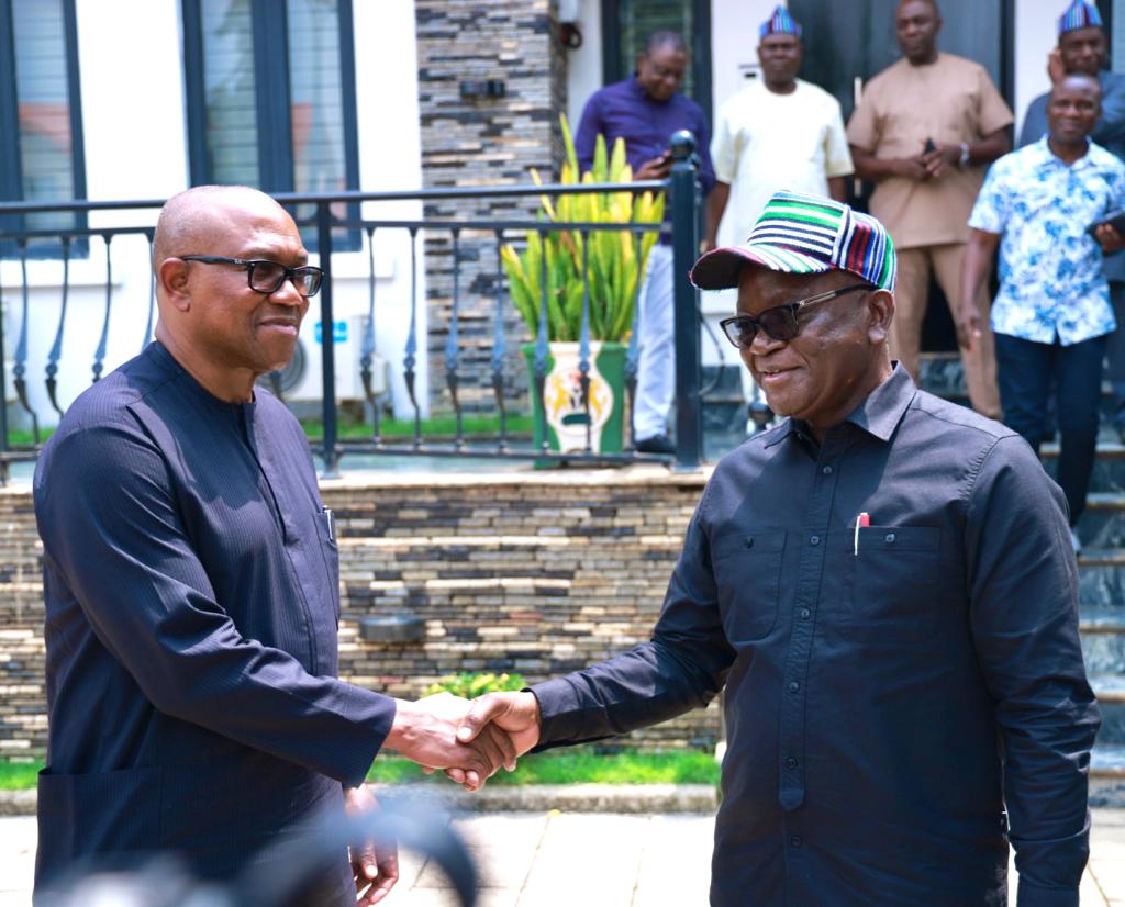 Ortom tells Nigerians what to consider before voting Peter Obi, Atiku or Tinubu