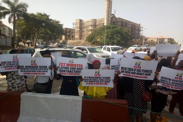 Contractors protest non-payment of supplied Covid-19 materials in Abuja