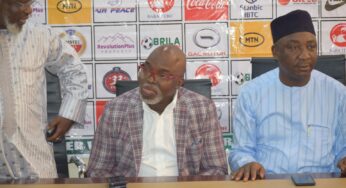 NFF: Pinnick hands over as Gusau assumes duty