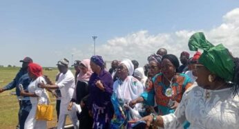 Benue APC supporters stranded, lament poor treatment as Mrs Tinubu, Shettima pay visit
