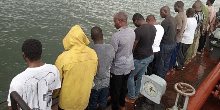 Oil Theft: Navy Hands Over Suspects, Vessels, Crew To EFCC